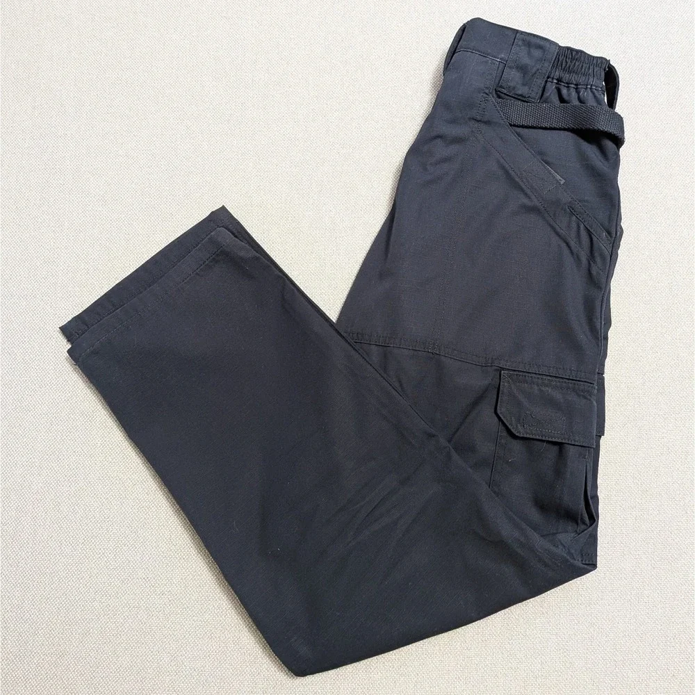 5.11 Tactical Men's Pants Dark Navy 30x32 Cargo Ripstop Work Duty Workwear